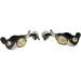 Aime Imports Western BS Texas Longhorn 16pt Jingle Bob Spurs - Authentic Cowboy Spurs - Buy Online on GoSupps.com
