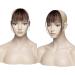 Clip in Fringe Bangs Human Hair Extensions #2 Dark Brown - Buy Online on GoSupps.com