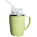 Beakers for Elderly Adult Sippy Cup 11.8 Oz Spill Proof Cups for Adults 3 Modes Anti Choke Safe Drinking Cup with 11.8'' Tube & Handle for Elderly Drinking Aids Insulated Hospital Mug