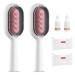 Cleaning brush for pet hair 4-in-1 2 pieces with water tank and wet wipes self-cleaning cat brush comb for pet care cat hair brush to remove loose fur