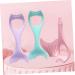Didiseaon Outil de Maquillage des Yeux en Silicone Violet Pochoir pour Eyeliner et Mascara Utilisation Quotidienne pour Femmes Aide Pr cise pour Maquillage des Paupi res et Cils - Buy Online on GoSupps.com