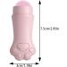 Jade Face Roller Puffiness Reducing Roller Facial Roller Skincare Roller Cat Claw Facial Skin Massager Roller Jade Stone Skin Care Tool Relaxing Jade Roller for Skin Pink - Buy Online on GoSupps.com