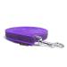Mystique Rubberized towline 20mm with hand loop standard carabiner purple 5m 5m purple