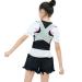 Lumbar Posture Corrector for Back Brace Adjustable Belt Shoulder Protection Posture Corset Adult Children (Color : Black with Grey Size : XXL code) (Black with Grey M code) Handmade Full moon lofty - Buy Online on GoSupps.com
