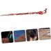 1pc Hanfu hairpin Hair Stick Pin Retro Hair Pin retro hair stick yukata hair accessory decorative hair forks crystal hair sticks red decor Chinese Hair Fork antique alloy Cloisonne - Buy Online on GoSupps.com