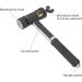 Electronic Shock Wave Therapy Device - 100-240V Massage for Blood Circulation & Tenosynovitis Relief (US Plug) - Buy Online on GoSupps.com