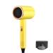 Hair Dryer Hairdryer Hairdryers for Women Travel Blow Dryer Hair Dryers Lightweight Household Hair Dryer with Blue Light Negative Ion Collector Nozzle (14X26X7CM yellow) 14X26X7CM Yellow