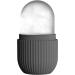 Ice Scooters for Face Care Silicone Ice Rollers & DIY Facial Care Tools for Men & Women | Black Striped Design - Buy Online on GoSupps.com