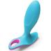 PicoBong 3675 Surfer Premium-Grade Silicone Vibrating Butt Plug with Mobile App Control Blue - Buy Online on GoSupps.com