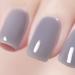 Vishine Jelly Crystal Clear Grey Gel Nail Polish Soak Off UV LED Nail Lamp Needed Transparent Grey Color Home Manicure Art Gel Polish 15ml #06