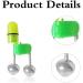 Dongker LED Fishing Bells - 10-Pack Eel Bells with Clamp | Portable Double Fishing Bells for Outdoor Fishing Rods - Buy Online on GoSupps.com