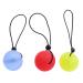 Plafope 3 pc exercises squeezeball stress balls stress balls stress balls fitness equipment tool power balls train fitness hand therapy palley sport gymnasium ball powerball ball squeezing 5.00x5.00cm as shown