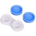 Polytree Portable Travel Kit Mirror Box - Blue Contact Lens Case Holder | International Shipping Available - Buy Online on GoSupps.com