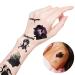 Wednesday Temporary Tattoos - 20 Sheets for Horror & Fantasy Fans | Birthday Party Decorations & Favors - Buy Online on GoSupps.com