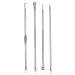 Xcello Blackhead Removal Needle Professional 4PCS Stainless Steel Blackhead Removal Kit
