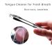 Stainless Steel Tongue Scraper - Fight Bad Breath & Enhance Oral Care | Travel Essential for Fresh Breath - Buy Online on GoSupps.com