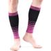BESPORTBLE Calf Support Sleeve - Compression Wraps for Runners & Bike - Elastic Toeless Sock for Legs - Purple Leg Guard Shin Brace - Best Muscle Support for Sports - Buy Online on GoSupps.com