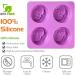 Sun & Moon Silicone Soap Mold - 4 Cavity Crescent Moon Face for Homemade Lotion Bar, Bath Bombs, DIY Candle Resin Making - Buy Online on GoSupps.com