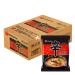 Nong Shim SHIN BLACK Ramyun Korean Premium Spicy Ramen Noodles 130g (Pack of 20) HALAL