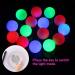 Jooheli LED Poi Balls - 2 Improved Rainbow Strobe Juggling Balls for Beginners & Professionals | Ideal for Dance & Performance - Buy Online on GoSupps.com