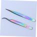 minkissy Nail Tweezers Small Tweezers Hair Tweezers Fine Point Tweezers Stainless Steel Tweezers Eyebrow Tweezers Craft Tweezers Rhinestones Picking Tools Tweezers Tools Kit Suite Major medium As Shown - Buy Online on GoSupps.com