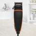 Paul Anthony 'Pro Series P200' Corded Hair Clipper - Lightweight - Self Sharpening Stainless Steel Blades - 4X Comb Guides - Precision Taper - Powerful Quiet Motor - Black/Orange - H5124 - Buy Online on GoSupps.com