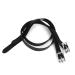 1 Pair Leather Spur Straps 50cm Long Leather Riding Straps with Stainless Steel Buckle for Horse Riding Control and Equestrian Needs