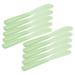 PAMINGONO 10pcs Tool Stick Cosmetic Mask Mixing Spoon Makeup Mixer Mini Blenders Green Pp re-usable 20.5x3x0.6cm Green