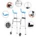 Walkers for seniors Arm Support Type Walking Aid for The Elderly to Assist Walking Device for Lower Limb Training Crutches Walking Light and Labor-Saving Adjustable Height Foldable rollator walker Walking frame - Buy Online on GoSupps.com