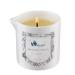 MELONY Soy Massage Oil Candle | Coconut | 8.1OZ / 230G | Perfect Intensive Skin Treatment Candle | Nourishing with Almond Oil Shea Butter & Cocoa Butter | Massage & Moisturise
