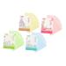 Didiseaon 4 Boxes Oil Blotting Paper Oil Paper No Crease Hairpin Black Face Blotting Paper Hair Bun Padding Oil Absorbing Face Oil Skin Wipes Portawipes Piece of Paper Refreshing