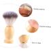 Lotus Tree Vintage Shaving Brush - Wooden Handle & Round Brush for Body Care | 1 Piece International Shipping - Buy Online on GoSupps.com