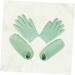 POPETPOP 2 Sets for Dry Cracked Hands Cuticle Socks Softening Socks Gel Disposable Disposable Glasses Strap Paraffin and Mittens Dry Hands Short Boots - Buy Online on GoSupps.com