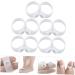 Buy Healeved 25 Pairs Toe Ring Covers - Elastic Band Acupoint Stimulating Toe Covers for Foot Care | Perfect for Travel - Buy Online on GoSupps.com