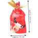 KOMBIUDA 50pcs Christmas Bundle Pocket Christmas Candy Basket Bags Christmas Bundle Bag Bag Biscuit Sack - Buy Online on GoSupps.com