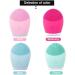 Silicone Facial Cleansing Brush Face Clean Facial Massager Skin Cleaner Deep Pore Cleaning (Color : 2) - Buy Online on GoSupps.com