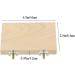 Kathson Bird Wood Platform Perch Stand 3Pcs Set for Parakeets & Conures - Ideal Cage Corner Shelf for Budgies, Cockatiels, Lovebirds - Parrot Playground Accessory - Buy Online on GoSupps.com