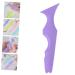5pcs Silicone Beauty Ruler & Makeup Tools | Eyeliner & Mascara Applicators for Precision Makeup | International Shipping Available - Buy Online on GoSupps.com