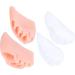 Silicone Toe Spreaders for Women - Anti-Friction & Toe Correction - 5 Pairs (Color) - Buy Online on GoSupps.com