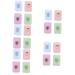 Solustrie 20 STK contact lens container glass container container for eye contact lenses Lens case lens case lens container travel