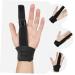 VANZACK Thumb Brace - Adjustable Hand Stabilizer & Mallet Straightener | Fitness Support 24.5x19.5cm Black - International Shipping Available - Buy Online on GoSupps.com