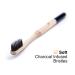 Ukrainian Designed Native Birds Bamboo Toothbrush Set - Pack of 4 with Soft Charcoal Bristles - Buy Online on GoSupps.com