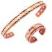 LONGRN-Pure Copper Magnetic Ring & Bracelet Adjustable Size for Women