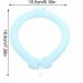 Buy Tebinzi Personal Cooler Neck Wrap | Portable Cooling Hose for Men & Women | Reusable & Free-Handed | Ideal for Outdoor Sports - Sky Blue - Buy Online on GoSupps.com