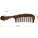 Comb Golden Silk Sandalwood Comb Large Thick-Handled Massage Comb Thick-Tooth Curling Comb Unisex wooden comb (Size : Small) - Buy Online on GoSupps.com