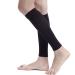 Tcare 1 Pair Medical Calf Compression Sleeve 30-40mmhg Men Women Footless Calves Compression Sleeves Varicose Veins 2 S