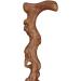 Crutch Mahogany Wood Wooden Wings Old Crutches Elderly Cane Retro New Year Birthday of Ganoderma lucidum WoodenCanes for Men and Women It's so Kind of You Safehappy - Buy Online on GoSupps.com