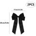Pack of 2 Hair Bows Hair Clips with Bow Bow Hair for Girls Women (Black) - Buy Online on GoSupps.com