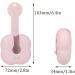 Powder Puff Holder - Cotton Pad Silicone Case | Storage Box Soft Non Stick with Buckle for Cotton Pad Powder Puff Jewelry Earring - Buy Online on GoSupps.com