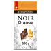VILLARS - Dark Chocolate Tasting Bar with Candied Orange Peel 100G - Pack of 2 - Sold in Packs